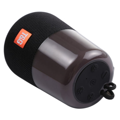 T&G TG168 Portable Wireless Bluetooth V5.0 Stereo Speaker with Handle, Built-in MIC, Support Flashing LED Light & TF Card & U Disk & AUX IN & FM(Black) - Desktop Speaker by T&G | Online Shopping South Africa | PMC Jewellery | Buy Now Pay Later Mobicred