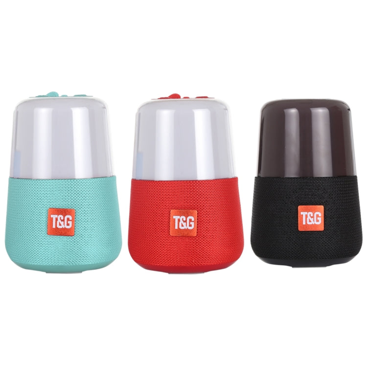 T&G TG168 Portable Wireless Bluetooth V5.0 Stereo Speaker with Handle, Built-in MIC, Support Flashing LED Light & TF Card & U Disk & AUX IN & FM(Black) - Desktop Speaker by T&G | Online Shopping South Africa | PMC TechLife | Buy Now Pay Later Mobicred