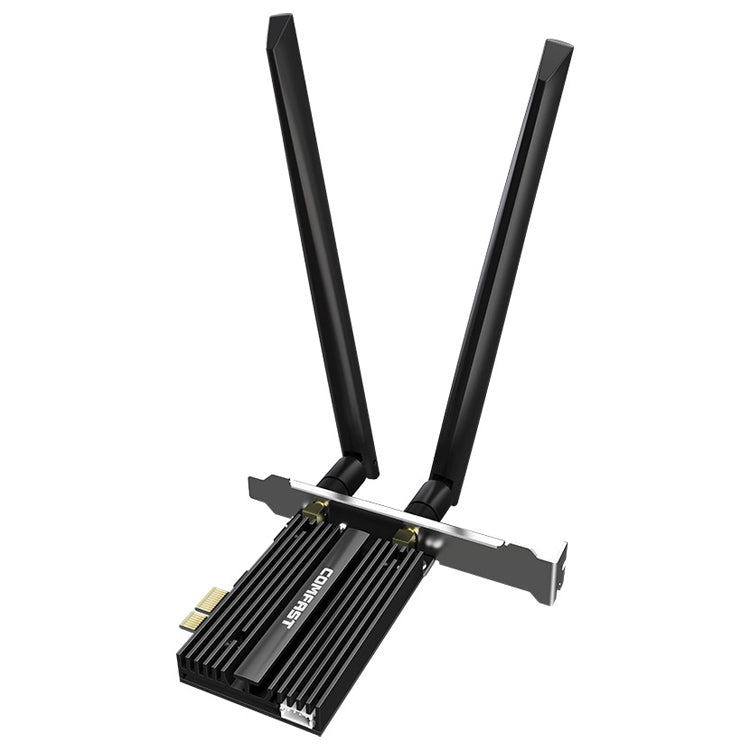 COMFAST CF-AX210 PRO 5374Mbps Tri-band + Bluetooth 5.2 Wireless WiFi6E PCI-E Network Card with Heat Sink - free shipping - PMC Jewellery - Order now!
