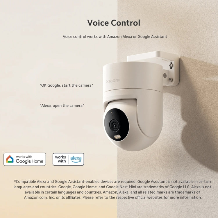 Original Xiaomi CW300 4MP Outdoor Camera IP66 Waterproof Full Color Night Vision WiFi Camera, US Plug - Wireless Camera by Xiaomi | Online Shopping South Africa | PMC TechLife | Buy Now Pay Later Mobicred