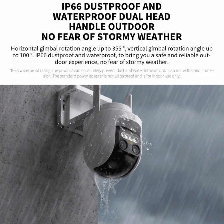 Original Xiaomi CW700S Outdoor Camera 4MP Full Color Night Vision WiFi Camera, US Plug - Wireless Camera by Xiaomi | Online Shopping South Africa | PMC TechLife | Buy Now Pay Later Mobicred