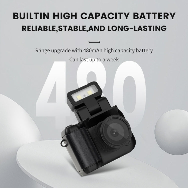 Y4000 Mini Camera 1080P HD Digital Camera with Screen Portable Retro Travel Vlog Student Small Camcorder (Black) - Video Cameras by PMC TechLife | Online Shopping South Africa | PMC TechLife | Buy Now Pay Later Mobicred