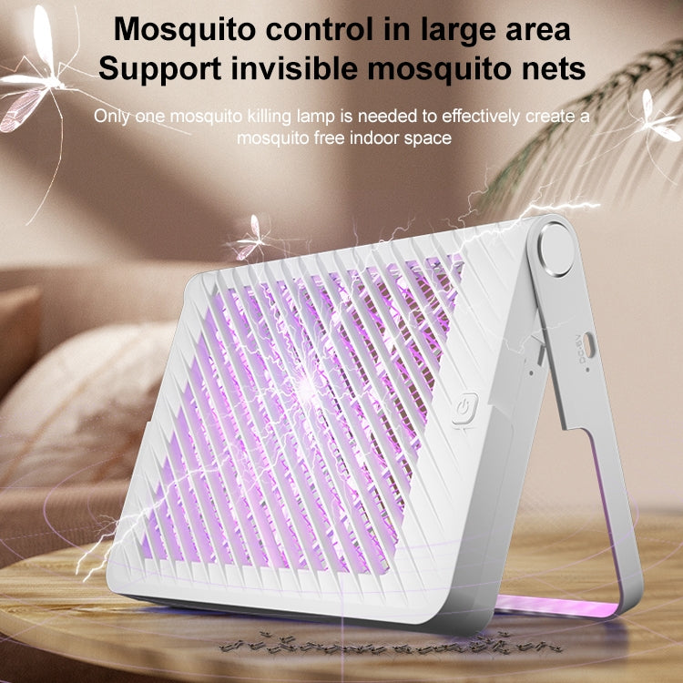 XQN-828 Foldable Electric Shock Mosquito Killer Lamp (White) - Repellents by PMC Jewellery | Online Shopping South Africa | PMC Jewellery | Buy Now Pay Later Mobicred