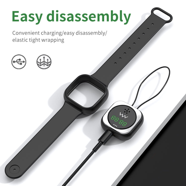 F9 Outdoor Silica Gel Mosquito Repellent Wristband with Clock(White) - Repellent Wristband by PMC TechLife | Online Shopping South Africa | PMC TechLife | Buy Now Pay Later Mobicred