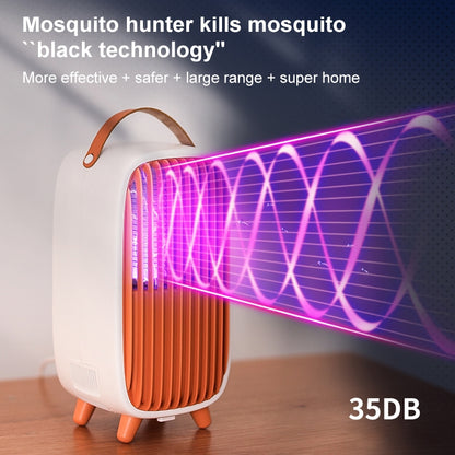 WT-M2 ABS+Leather Retro Mosquito Killer (Orange) - Repellents by PMC Jewellery | Online Shopping South Africa | PMC Jewellery | Buy Now Pay Later Mobicred