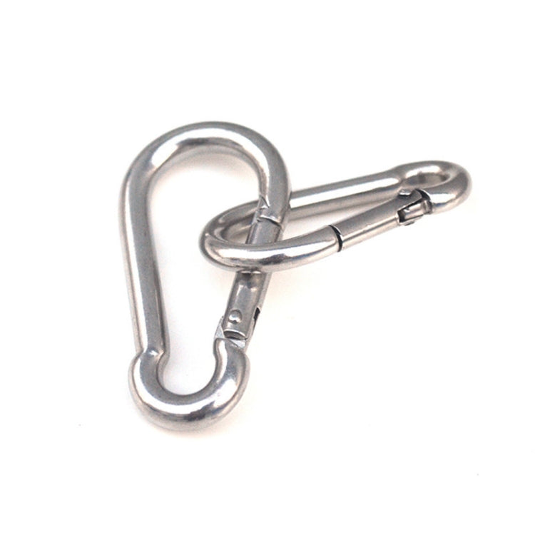 M11 Stainless Steel Carabiner Spring Hook Multi-tool Mountaineering Buckle Lock Camping Hook Rope, Inner Diameter: 10.84mm - Hooks by PMC TechLife | Online Shopping South Africa | PMC TechLife | Buy Now Pay Later Mobicred
