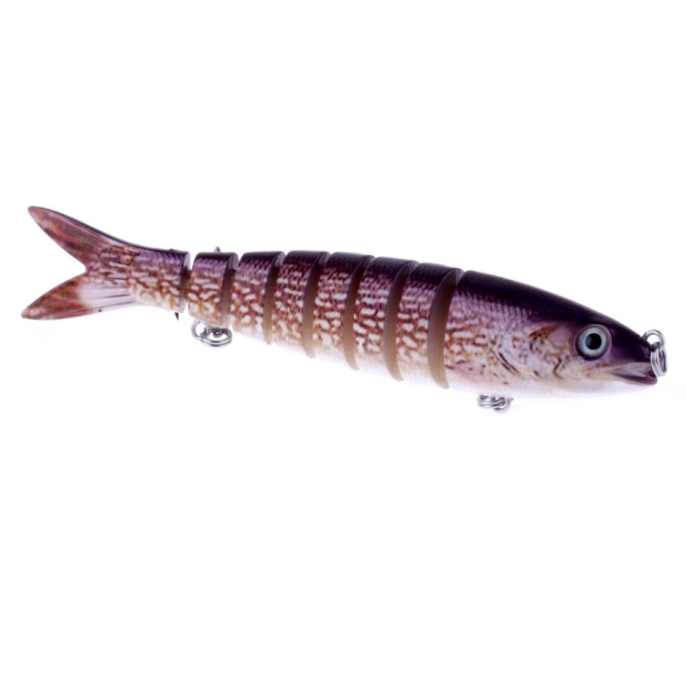 HENGJIA JM024-X 6# 13.6cm 18.7g Multi-section Plastic Hard Baits Artificial Fishing Lures with Treble Hook, Random Color Delivery - free shipping - PMC TechLife - Order now!