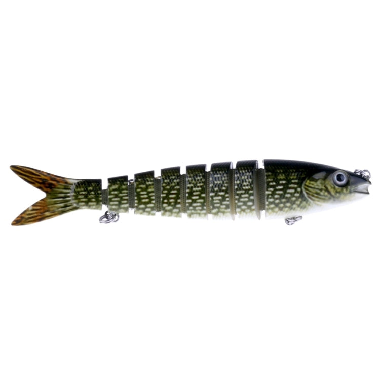 HENGJIA JM024-X 6# 13.6cm 18.7g Multi-section Plastic Hard Baits Artificial Fishing Lures with Treble Hook, Random Color Delivery - free shipping - PMC TechLife - Order now!