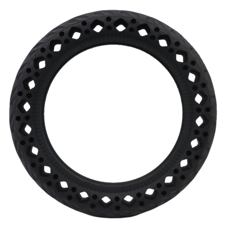 8.5 inch Electric Scooter Wear-resistant Shock-absorbing Decorative Pattern Tire Honeycomb Solid Tire, Suitable for Xiaomi Mijia M365(Black) - Accessories & Parts by PMc TechLife | Online Shopping South Africa | PMc TechLife | Buy Now Pay Later Mobicred