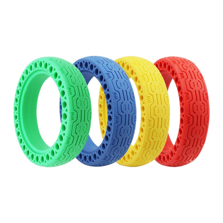 8.5 inch Electric Scooter Wear-resistant Shock-absorbing Decorative Pattern Tire Honeycomb Solid Tire, Suitable for Xiaomi Mijia M365(Blue) - Accessories & Parts by PMc TechLife | Online Shopping South Africa | PMc TechLife | Buy Now Pay Later Mobicred