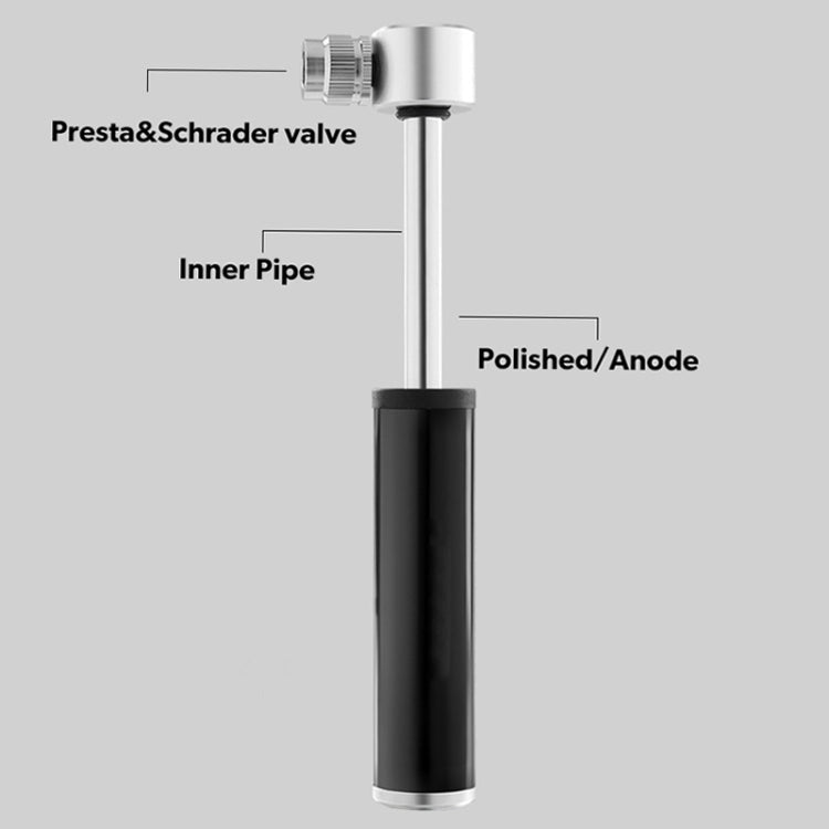 Manual Mini Portable Bicycle Aluminum Alloy Pump + Plastic glue-free tire patch + Tire lever (Red) - Bicycle Locks & Bicycle Pumps by PMC TechLife | Online Shopping South Africa | PMC TechLife | Buy Now Pay Later Mobicred