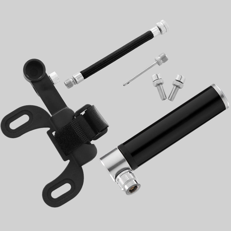 Manual Mini Portable Bicycle Aluminum Alloy Pump + Plastic glue-free tire patch + Tire lever (Red) - Bicycle Locks & Bicycle Pumps by PMC TechLife | Online Shopping South Africa | PMC TechLife | Buy Now Pay Later Mobicred