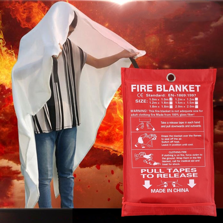 Emergency Survival Fire Blanket Shelter Safety Protector Extinguishers Tent, Size: 1.8×1.8m - Others by PMC Jewellery | Online Shopping South Africa | PMC Jewellery | Buy Now Pay Later Mobicred