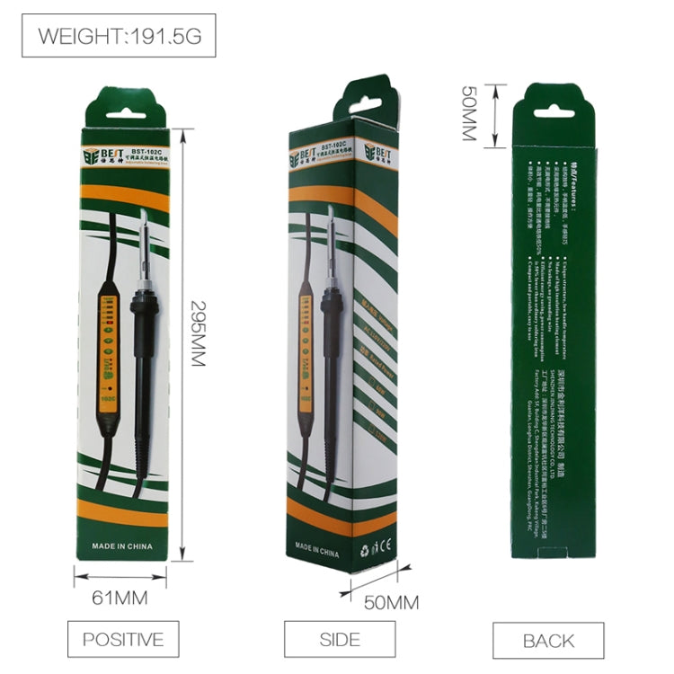 BEST Adjustable Temperature Electric Soldering Iron Welding Solder Station Heat Pencil, UK Plug - free shipping - PMC TechLife - Order now!