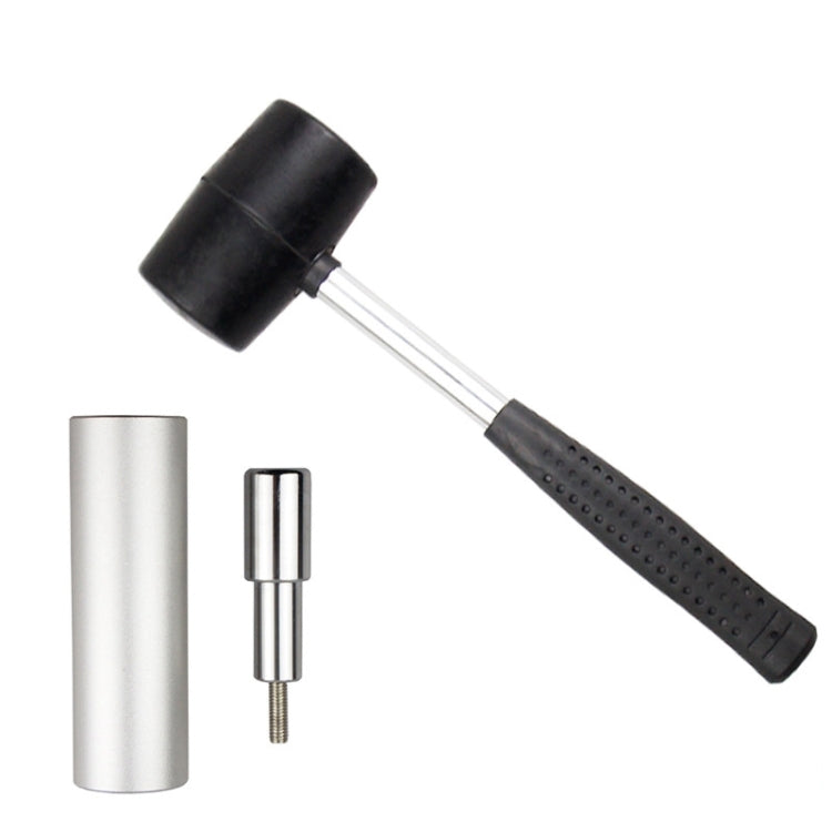BIKERSAY BT042T Bicycle Fork Star Nut Installation Tool Bowl Set Toothless Bike Sunflower Installation Tools with Rubber Hammer - Maintenance tools by BIKERSAY | Online Shopping South Africa | PMc TechLife | Buy Now Pay Later Mobicred
