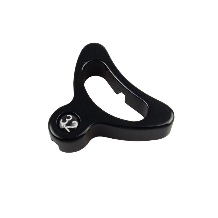BIKERSAY BK033 Bicycle Spoke Wrench Repair Tool Aluminum Alloy Wheel Spoke Nipple Adjustment Spanner(Black) - Maintenance tools by BIKERSAY | Online Shopping South Africa | PMc TechLife | Buy Now Pay Later Mobicred