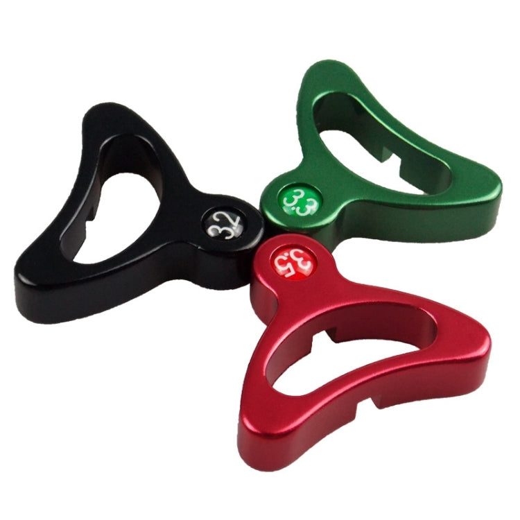 BIKERSAY BK033 Bicycle Spoke Wrench Repair Tool Aluminum Alloy Wheel Spoke Nipple Adjustment Spanner(Black) - Maintenance tools by BIKERSAY | Online Shopping South Africa | PMc TechLife | Buy Now Pay Later Mobicred