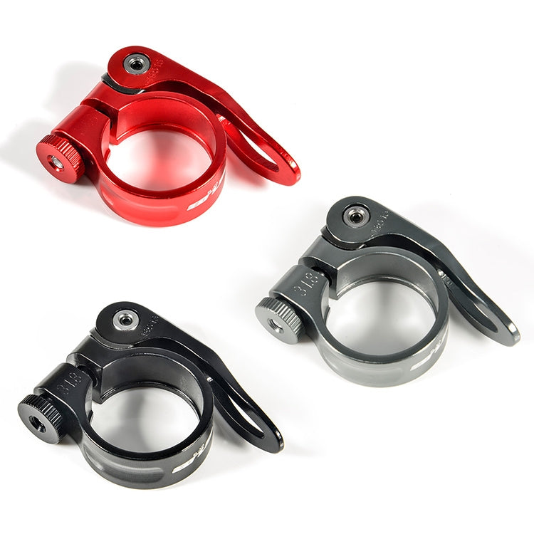 GUB CX-18 31.8mm Aluminum Ultralight Bicycle Seat Post Clamp(Black) - free shipping - PMc TechLife - Order now!