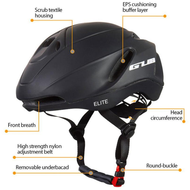 GUB Elite Unisex Adjustable Bicycle Riding Helmet, Size: L(Navy Blue) - Protective Helmet & Masks by GUB | Online Shopping South Africa | PMC Jewellery | Buy Now Pay Later Mobicred