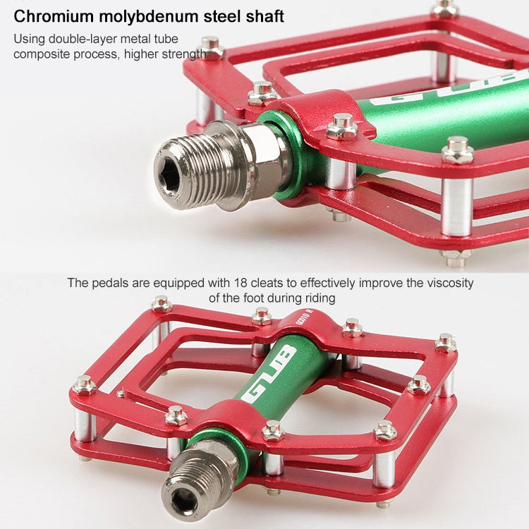 GUB GC010 MTB Bicycle Pedals(Red) - free shipping - PMc TechLife - Order now!