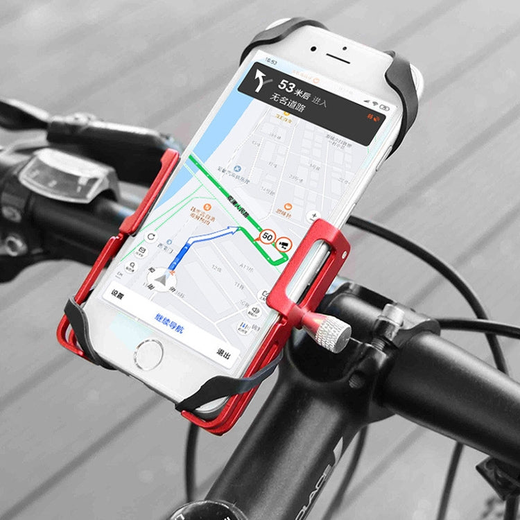 GUB P10 Aluminum Bike Phone Holder(Black Silver) - free shipping - PMC TechLife - Order now!