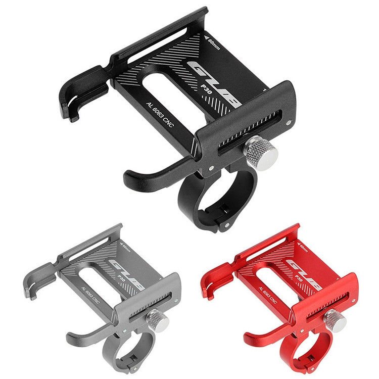 GUB P30 Aluminum Bike Phone Holder(Red) - Holders by GUB | Online Shopping South Africa | PMC Jewellery | Buy Now Pay Later Mobicred