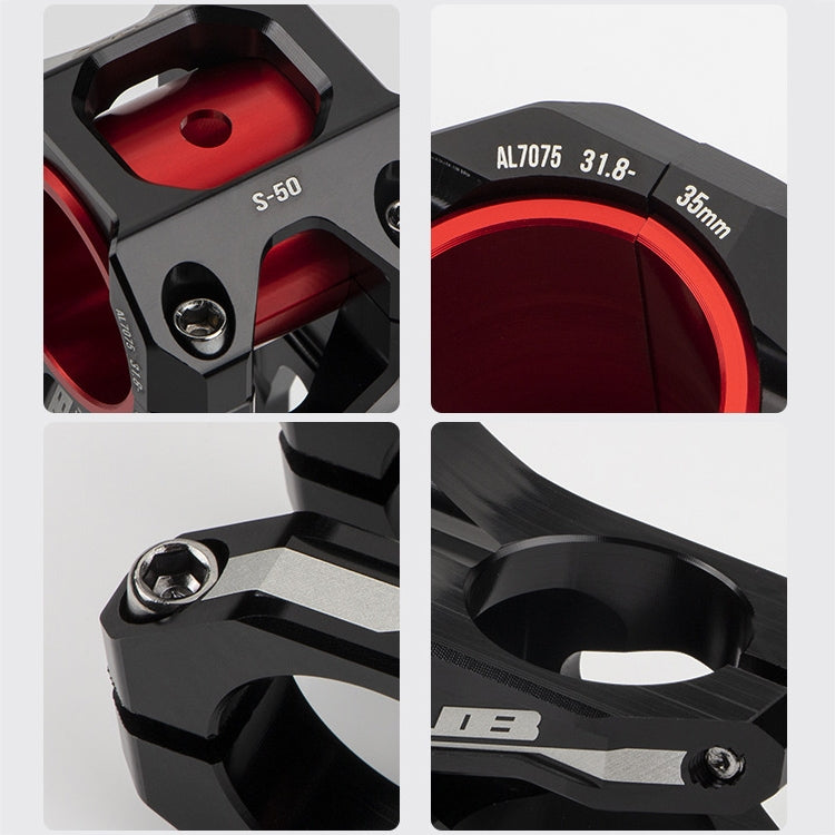 GUB S-50 31.8mm - 35mm Aluminum Alloy Bike Stem - free shipping - PMc TechLife - Order now!