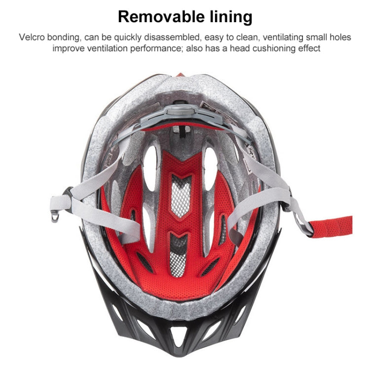 GUB SS MTB Racing Bicycle Helmet Cycling Helmet, Size: L(Red) - Protective Helmet & Masks by GUB | Online Shopping South Africa | PMC Jewellery | Buy Now Pay Later Mobicred