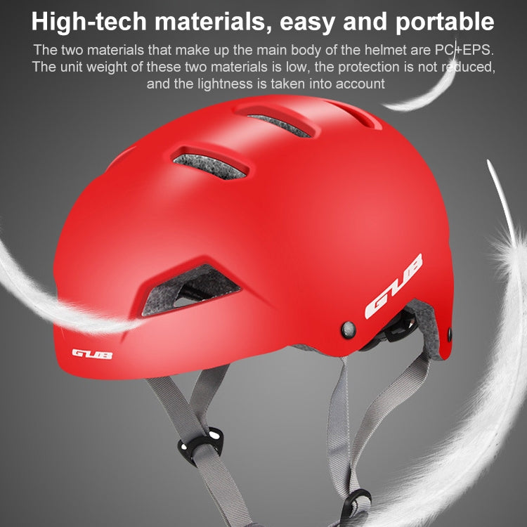 GUB V1 Professional Cycling Helmet Sports Safety Cap, Size: M(Red) - Protective Helmet & Masks by GUB | Online Shopping South Africa | PMC Jewellery | Buy Now Pay Later Mobicred