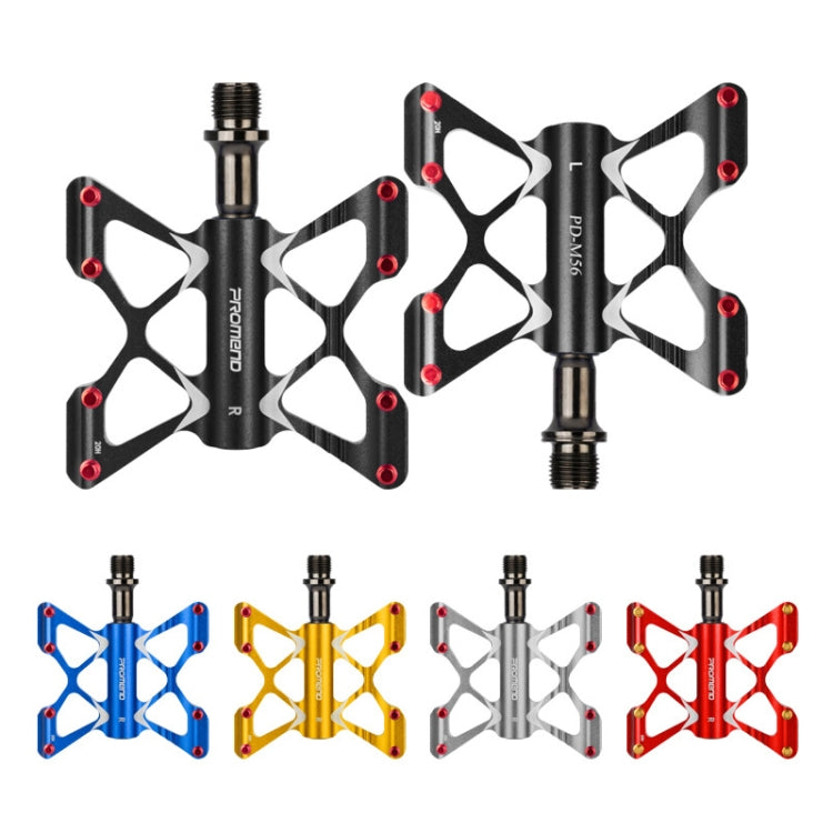 PROMEND PD-M56 1 Pair Mountain Bicycle Aluminum Alloy 3-Bearings Pedals (Blue) - free shipping - PMc TechLife - Order now!
