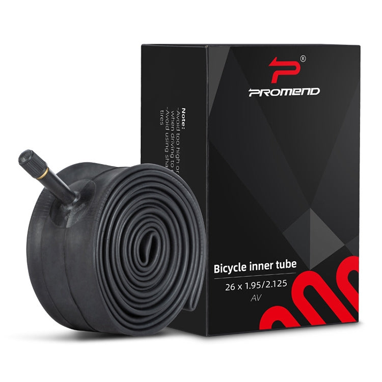PROMEND 26 x 2.125 AV48 Mountain Bike Butyl Pneumatic Inner Tube - Others by PROMEND | Online Shopping South Africa | PMc TechLife | Buy Now Pay Later Mobicred