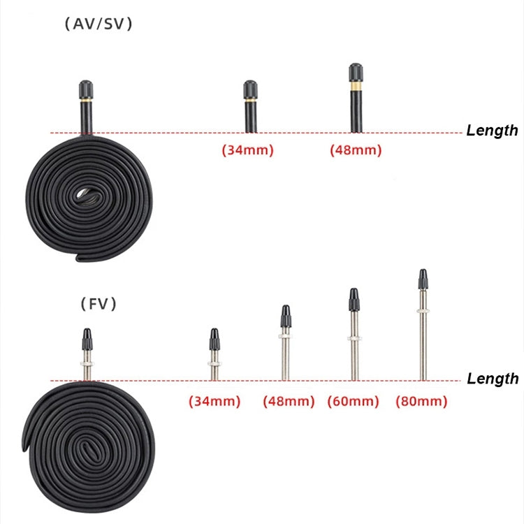 PROMEND 27.5 x 1.95 AV Mountain Bike Butyl Pneumatic Inner Tube - Others by PROMEND | Online Shopping South Africa | PMc TechLife | Buy Now Pay Later Mobicred