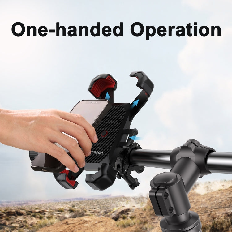 JOYROOM JR-ZS288 Bike Mobile Phone Mount Holder (Black) - Holders by JOYROOM | Online Shopping South Africa | PMC TechLife | Buy Now Pay Later Mobicred