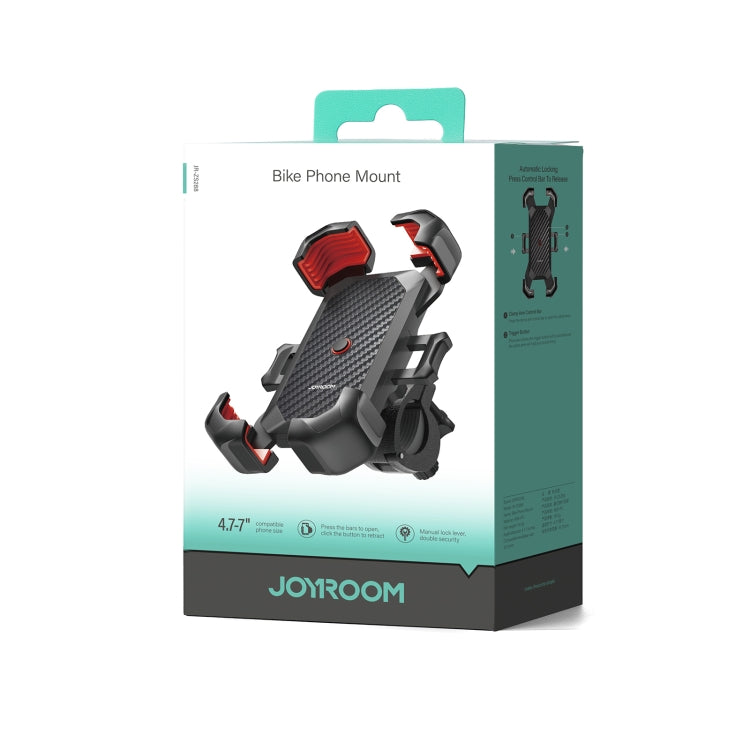JOYROOM JR-ZS288 Bike Mobile Phone Mount Holder (Black) - Holders by JOYROOM | Online Shopping South Africa | PMC TechLife | Buy Now Pay Later Mobicred