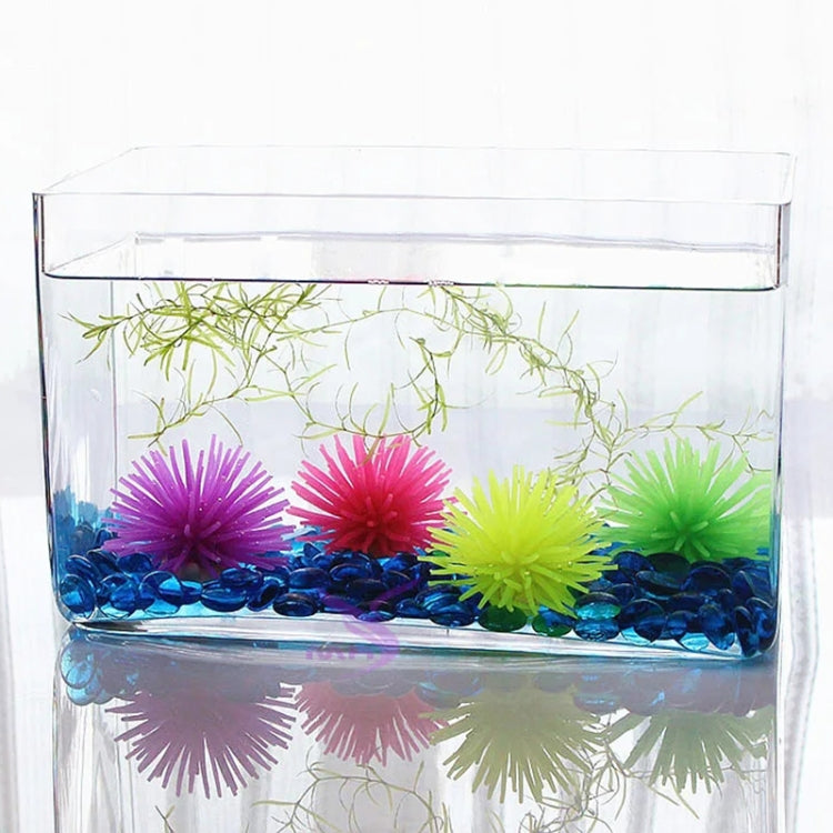 Aquarium Articles Decoration TPR Simulation Sea Urchin Ball Coral, Size: L, Diameter: 13cm(Blue) - free shipping - PMc TechLife - Order now!