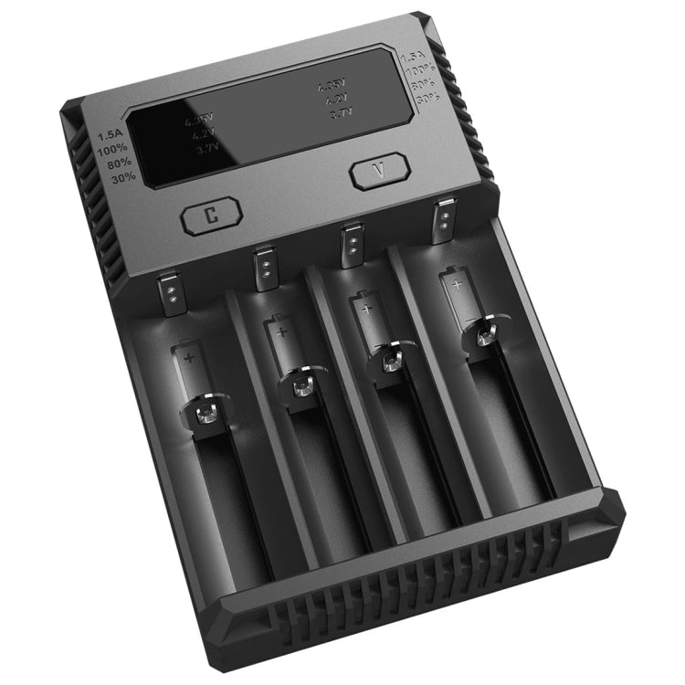 Nitecore NEW i4 Intelligent Digi Smart Charger with LED Indicator for 14500, 16340 (RCR123), 18650, 22650, 26650, Ni-MH and Ni-Cd (AA, AAA) Battery - Charger & Converter by PMC TechLife | Online Shopping South Africa | PMC TechLife | Buy Now Pay Later Mobicred