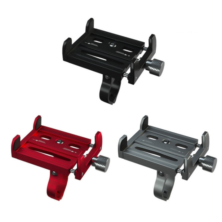 BIKERSAY MP005 Bicycle Aluminum Alloy Mobile Phone Holder Motorcycle Handlebar Bracket (Red) - Holders by BIKERSAY | Online Shopping South Africa | PMC Jewellery | Buy Now Pay Later Mobicred