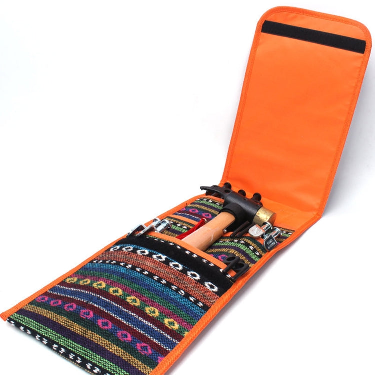 Hiking Camping Ethnic Style Tent Hammers Bag Portable Tent Nail Pegs Storage Case Pouch - Tents & Accessories by PMC TechLife | Online Shopping South Africa | PMC TechLife | Buy Now Pay Later Mobicred