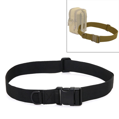 Outdoor Riding Hiking Sports Military Style Multifunctional Waist Belt(Black) - Belts by PMC Jewellery | Online Shopping South Africa | PMC Jewellery | Buy Now Pay Later Mobicred