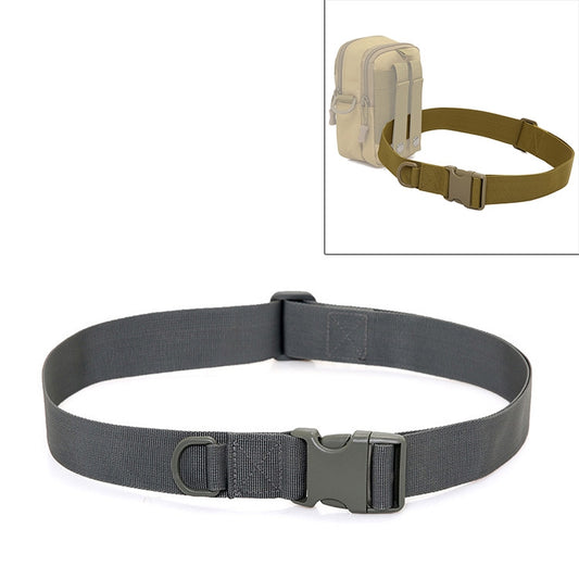 Outdoor Riding Hiking Sports Military Style Multifunctional Waist Belt(Grey) - Belts by PMC Jewellery | Online Shopping South Africa | PMC Jewellery | Buy Now Pay Later Mobicred