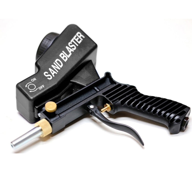 Portable Black Gravitational Sandblasting Machine Mini Rust-proof Sandblaster - free shipping - PMc TechLife - Order now!