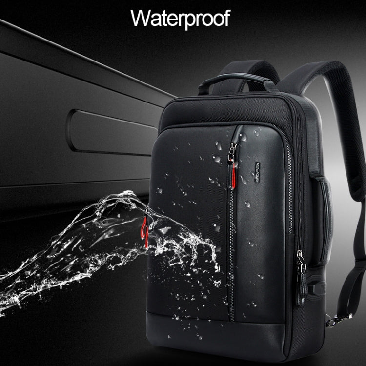 Bopai 751-006641 Large Capacity Business Fashion Breathable Laptop Backpack with External USB Interface, Size: 30 x 15 x 44cm(Black) - free shipping - PMC Jewellery - Order now!