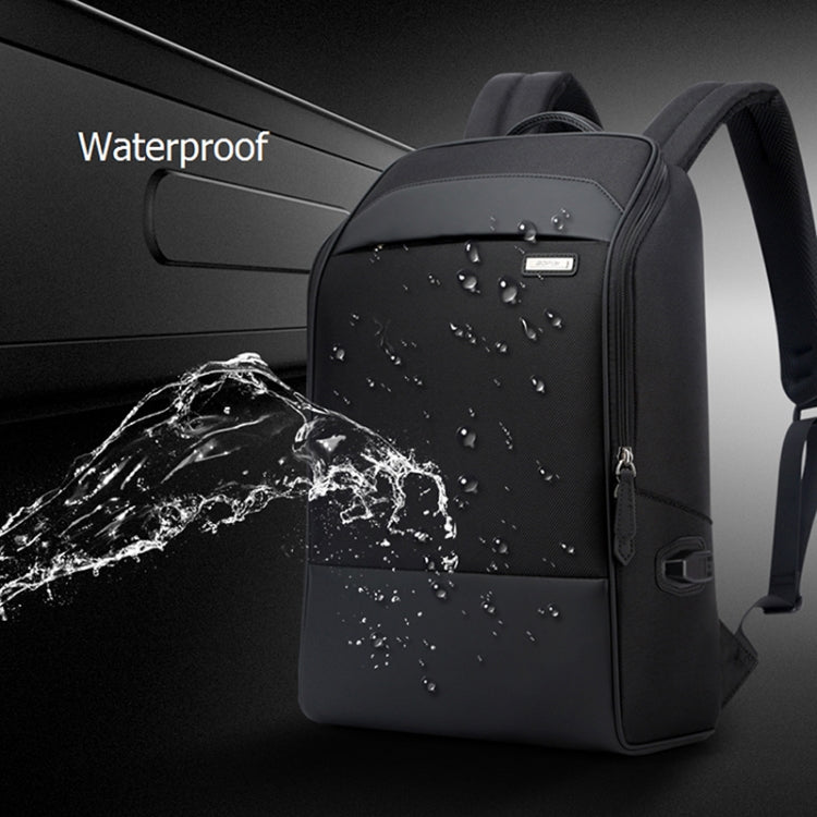 Bopai 751-006881 Business Anti-theft Waterproof Large Capacity Double Shoulder Bag,with USB Charging Port, Size: 30x14x44cm(Black) - free shipping - PMC Jewellery - Order now!