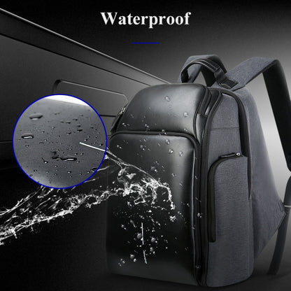 Bopai 851-010128 Business Anti-theft Waterproof Large Capacity Double Shoulder Bag,with USB Charging Port, Size: 34x19x43cm (Black) - 15.6 - 17 inch by Bopai | Online Shopping South Africa | PMC Jewellery | Buy Now Pay Later Mobicred