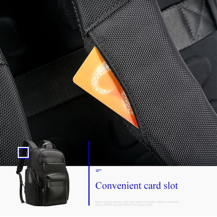 Bopai 851-014211 Business Anti-theft Waterproof Three-layer Large Capacity Double Shoulder Bag,with USB Charging Port, Size: 35.5x24x45cm (Black) - 15.6 - 17 inch by Bopai | Online Shopping South Africa | PMC Jewellery | Buy Now Pay Later Mobicred