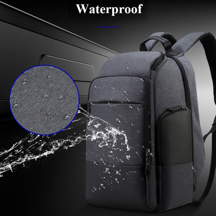 Bopai 851-014518 Business Waterproof Three-layer Large Capacity Double Shoulder Bag,with USB Charging Port, Size: 37x21x47.5cm (Black) - free shipping - PMC Jewellery - Order now!