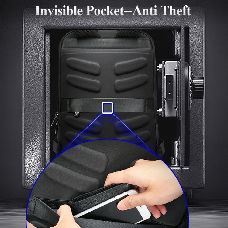 Bopai 851-023331 Ultrathin Anti-theft Waterproof Backpack Laptop Tablet Bag for 14 inch and Below(Black) - free shipping - PMC Jewellery - Order now!