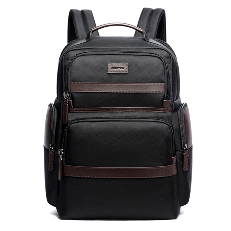 Bopai 751-007301 Business Anti-theft Waterproof Large Capacity Double Shoulder Bag,with USB Charging Port, Size: 28x19x42cm(Black) - free shipping - PMC Jewellery - Order now!