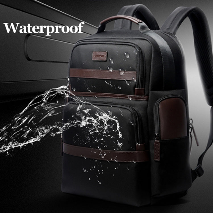 Bopai 751-007301 Business Anti-theft Waterproof Large Capacity Double Shoulder Bag,with USB Charging Port, Size: 28x19x42cm(Black) - free shipping - PMC Jewellery - Order now!