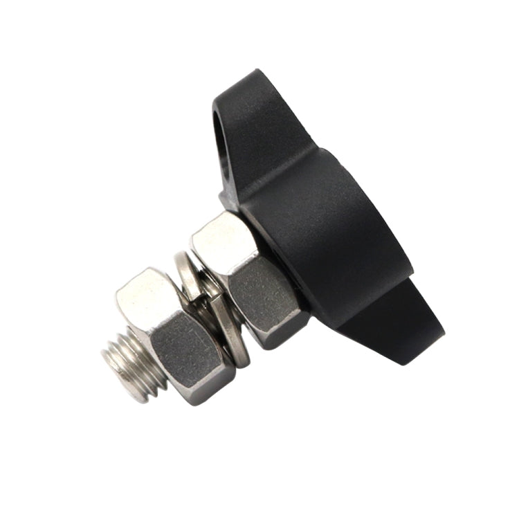 Single Heavy-Duty Terminal Studs Black  M10 Bus Bar for Car / RV / Boat - Booster Cable & Clip by PMC Jewellery | Online Shopping South Africa | PMC Jewellery